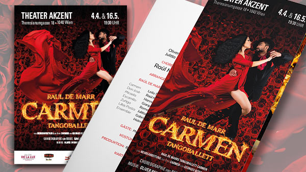 Carmen Tangoballett: Poster, Folder